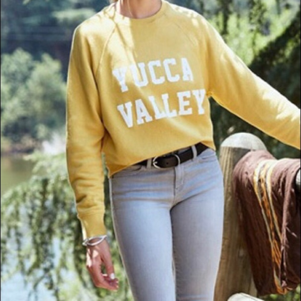Yellow sweater